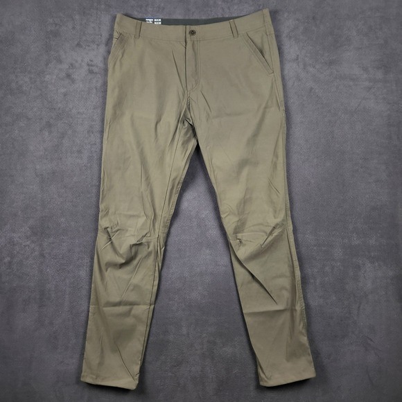 Kuhl‎ Renegade Afire Chino Pant Mens 38x36 Tapered Fit Khaki Outdoor Hiking NEW